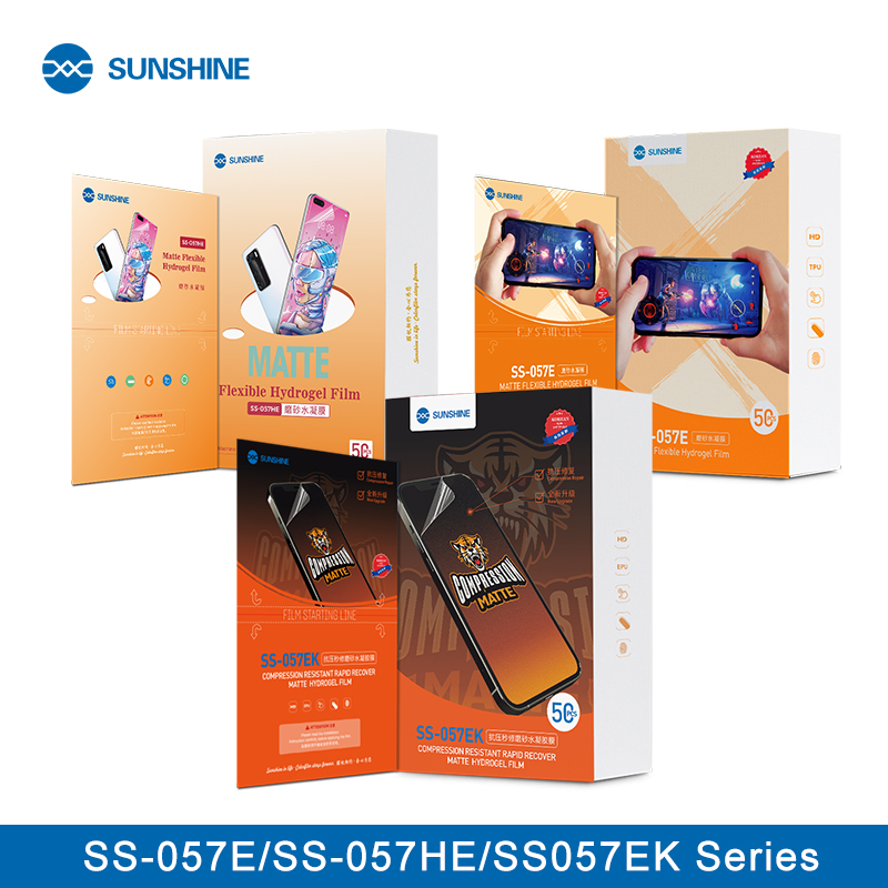 Screen Protector Cutter - Zonneschijn SS-057HE/057e/057ek Matte Flexibele Hydrogel Film