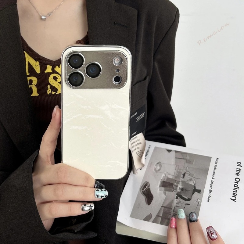 Luxe geplateerde leren telefoo - Camera Lens Protector recensie en prijs