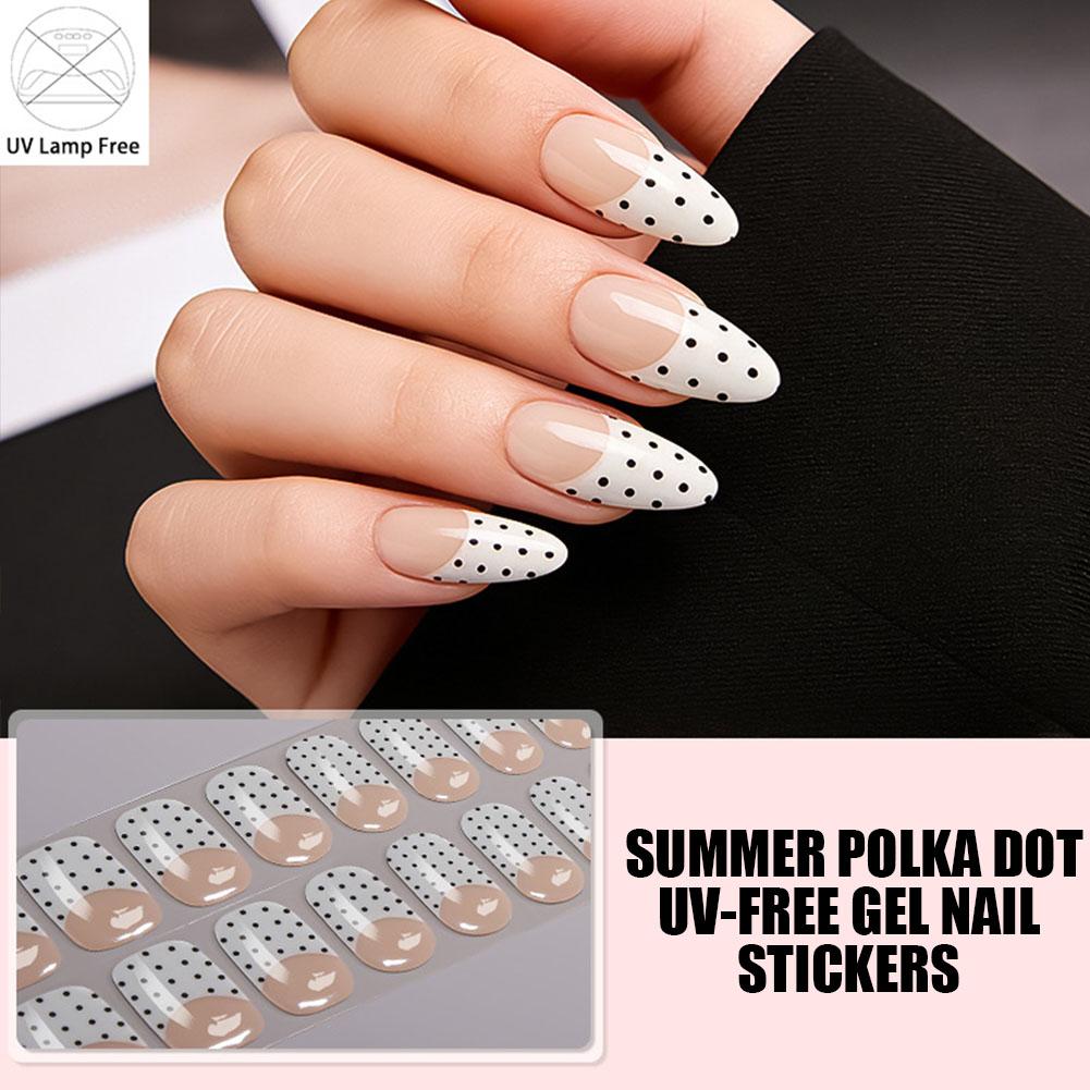 Polka Dot Gel Nagelstrips Voll - Full Cover Adhesive recensie en prijs